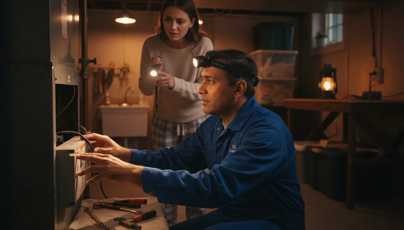 Emergency HVAC Repair in Crystal, ND near me · HVAC